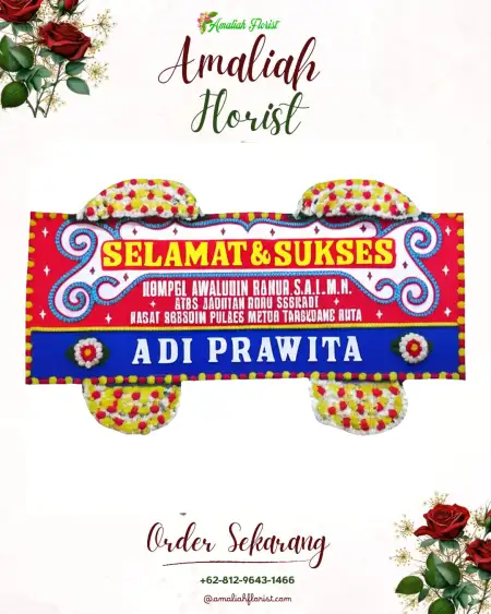 Papan Bunga Ucapan Selamat Sungai Besar