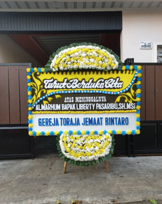 Papan Bunga Duka di Sungai Besar