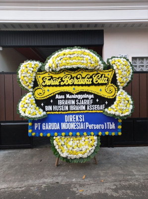 Papan Bunga Duka di Sungai Besar